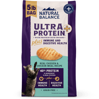 Natural Balance Natural Balance Original Ultra Protein+ Immune and Digestive Health Real Chicken & Chicken Meal Recipe Dry Cat Food