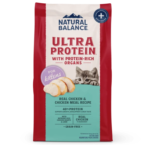 Natural Balance Natural Balance Original Ultra Protein Real Chicken & Chicken Meal Recipe Dry Kitten Food