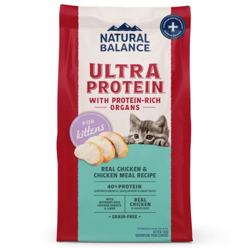 Natural Balance Original Ultra Protein Real Chicken & Chicken Meal Recipe Dry Kitten Food