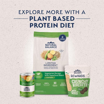 Natural Balance Natural Balance Plant Powered Vegetarian Recipe Dry Dog Food, 24lb