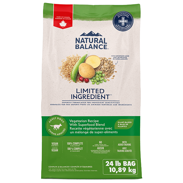Natural Balance Natural Balance Plant Powered Vegetarian Recipe Dry Dog Food, 24lb