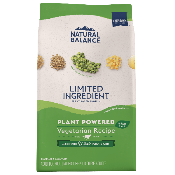 Natural Balance Plant Powered Vegetarian Recipe Dry Dog Food, 24lb