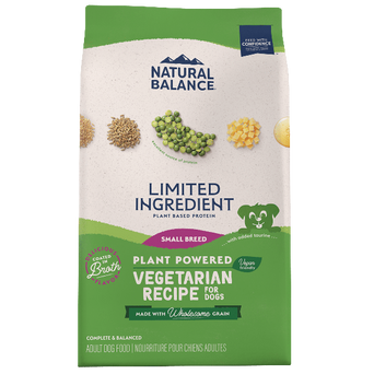 Natural Balance Natural Balance Plant Powered Vegetarian Small Breed Recipe Dry Dog Food