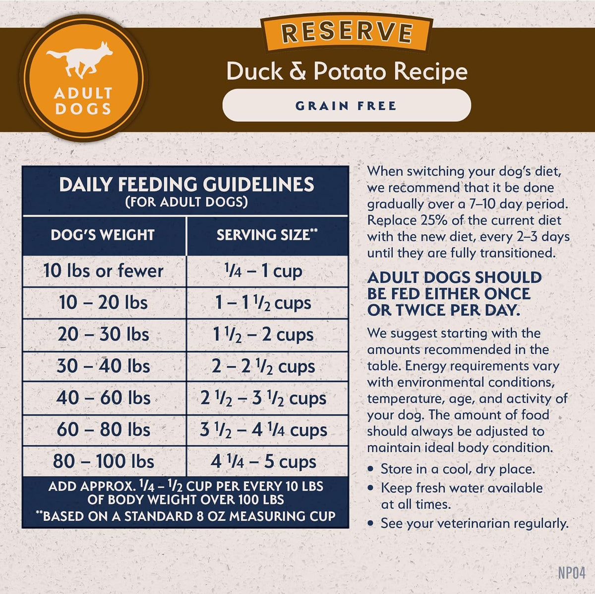 Natural Balance Natural Balance Reserve Grain Free Duck & Potato Recipe Dry Dog Food