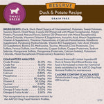 Natural Balance Natural Balance Reserve Grain Free Duck & Potato Small Breed Recipe Dry Dog Food