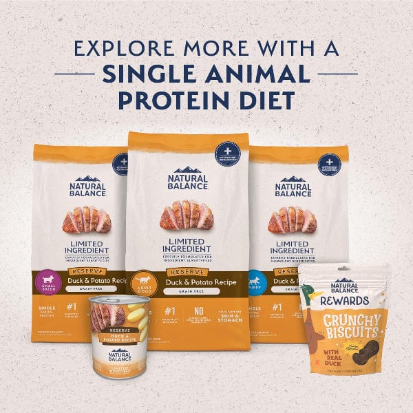 Natural Balance Natural Balance Reserve Grain Free Duck & Potato Small Breed Recipe Dry Dog Food