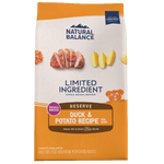 Natural Balance Natural Balance Reserve Grain Free Duck & Potato Small Breed Recipe Dry Dog Food