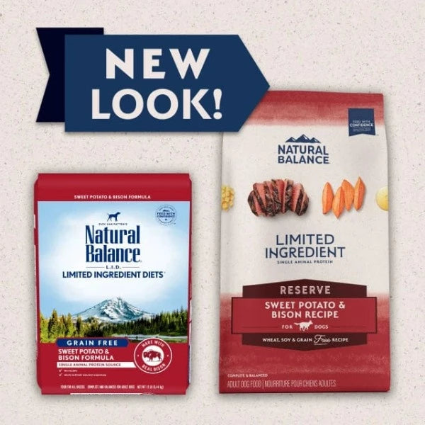 Natural balance sweet potato and bison best sale