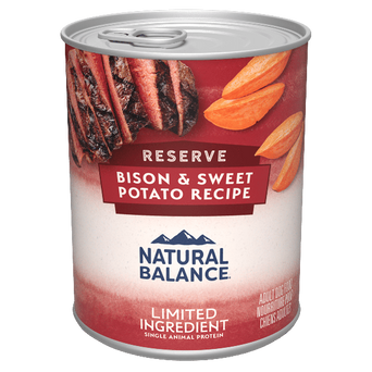 Natural Balance Natural Balance Reserve Limited Ingredient Bison & Sweet Potato Recipe Canned Dog Food