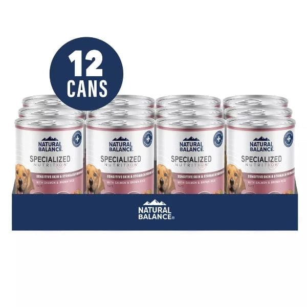Natural Balance Natural Balance Specialized Nutrition Sensitive Skin & Stomach Pate Canned Dog Food