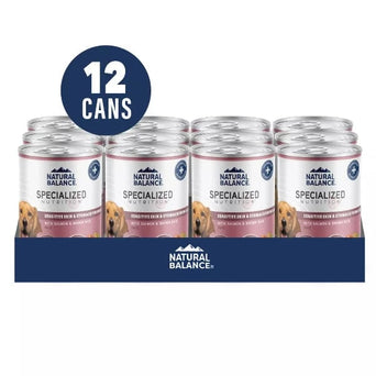 Natural Balance Natural Balance Specialized Nutrition Sensitive Skin & Stomach Pate Canned Dog Food