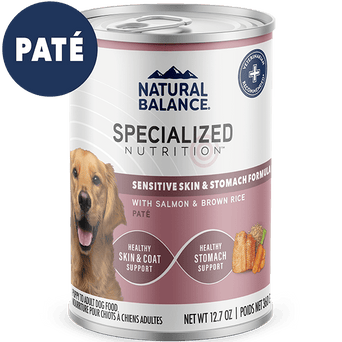 Natural Balance Natural Balance Specialized Nutrition Sensitive Skin & Stomach Pate Canned Dog Food