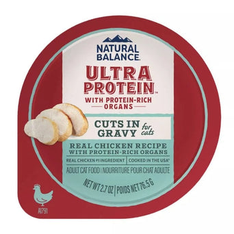 Natural Balance Natural Balance Ultra Protein Real Chicken Recipe With Protein-Rich Organs Cuts in Gravy Cat Food