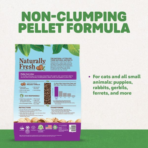 Naturally Fresh Litter Naturally Fresh Non-Clumping Natural Pellet Cat Litter