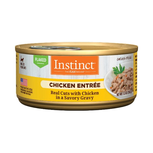 Nature's Variety Instinct Flaked Chicken Entrée Canned Cat Food