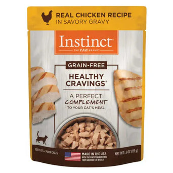 Nature's Variety Instinct Healthy Cravings Real Chicken Recipe Wet Cat Food Topper