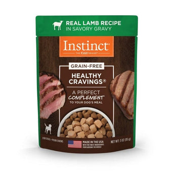 Nature's Variety Instinct Healthy Cravings Real Lamb Recipe Dog Food Pouches