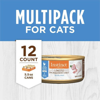 Nature's Variety Instinct L.I.D Real Turkey Recipe Canned Cat Food