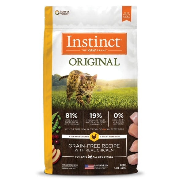 Instinct Dry Cat &amp; Dog Food 4-5lb
