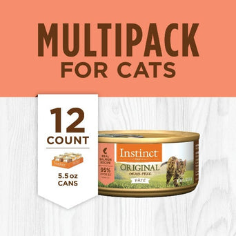 Nature's Variety Instinct Original Real Salmon Recipe Canned Cat Food
