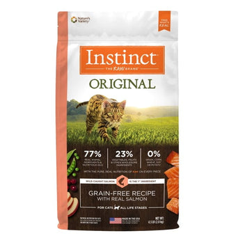 Nature's Variety Instinct Original Real Salmon Recipe Dry Cat Food