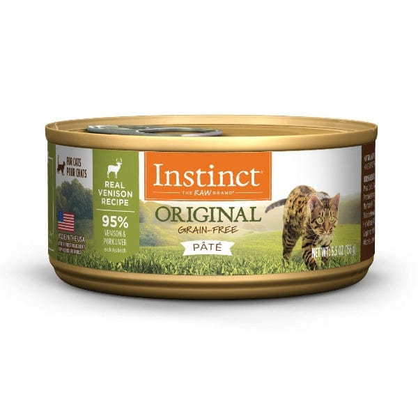 Instinct Original Real Venison Recipe Canned Cat Food – Petland Canada