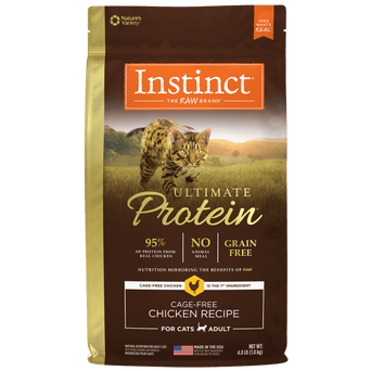 Nature's Variety Instinct Original Ultimate Protein Chicken Cat Food, 4 lb