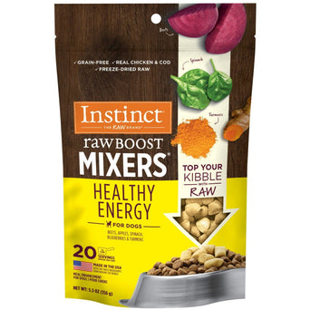 Nature's Variety Instinct Raw Boost Mixers Healthy Energy Dog Food Topper
