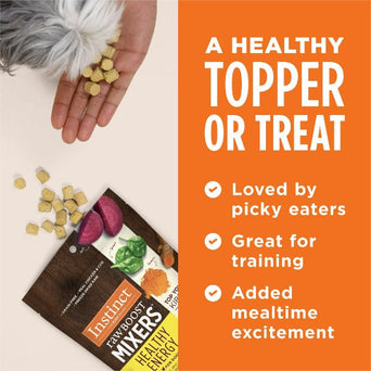 Nature's Variety Instinct Raw Boost Mixers Healthy Energy Dog Food Topper