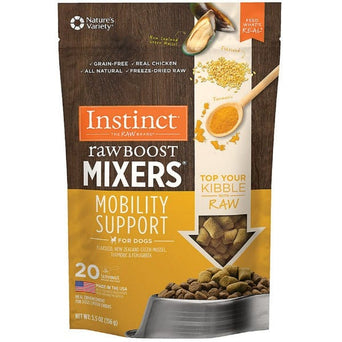 Nature's Variety Instinct Raw Boost Mixers Mobility Support Dog Food Topper