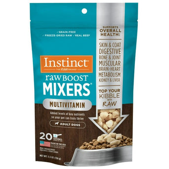 Nature's Variety Instinct Raw Boost Mixers Multivitamin Dog Food Topper