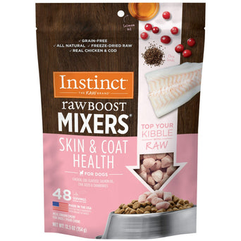 Nature's Variety Instinct Raw Boost Mixers Skin & Coat Health Dog Food Topper