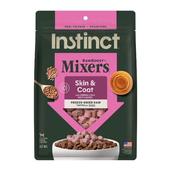 Nature's Variety Instinct Raw Boost Mixers Skin & Coat Health Dog Food Topper