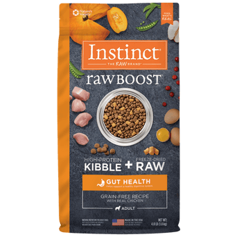 Nature's Variety Instinct Raw Boost Real Chicken Gut Health Recipe Dry Dog Food