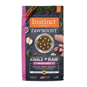 Nature's Variety Instinct Raw Boost Real Chicken Recipe Small Breed Dry Dog Food, 3.5lb