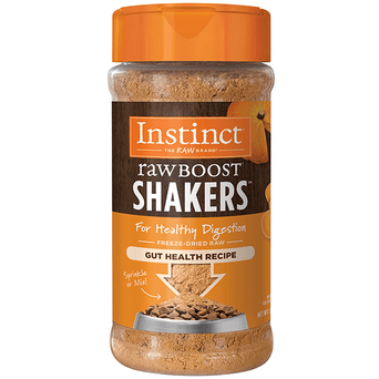 Nature's Variety Instinct Raw Boost Shakers Gut Health Recipe Dog Food Topper