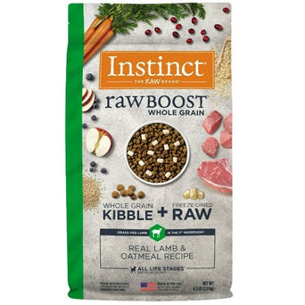 Nature's Variety Instinct Raw Boost Whole Grain Real Lamb & Oatmeal Recipe Dry Dog Food