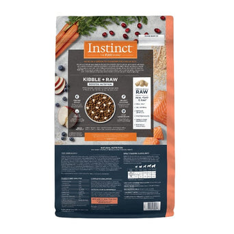 Nature's Variety Instinct Raw Boost Whole Grain Real Salmon & Brown Rice Recipe Dry Dog Food, 3.5lb