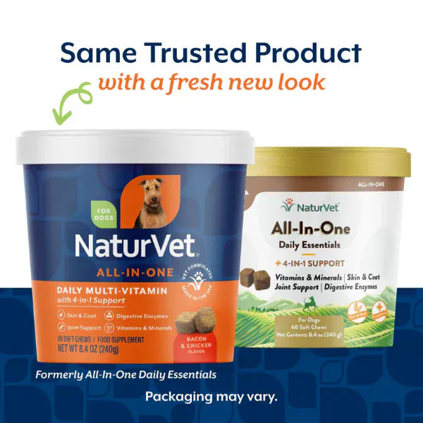 NaturVet NaturVet Daily Multi-Vitamin Soft Chews For Dogs