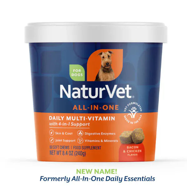 NaturVet NaturVet Daily Multi-Vitamin Soft Chews For Dogs