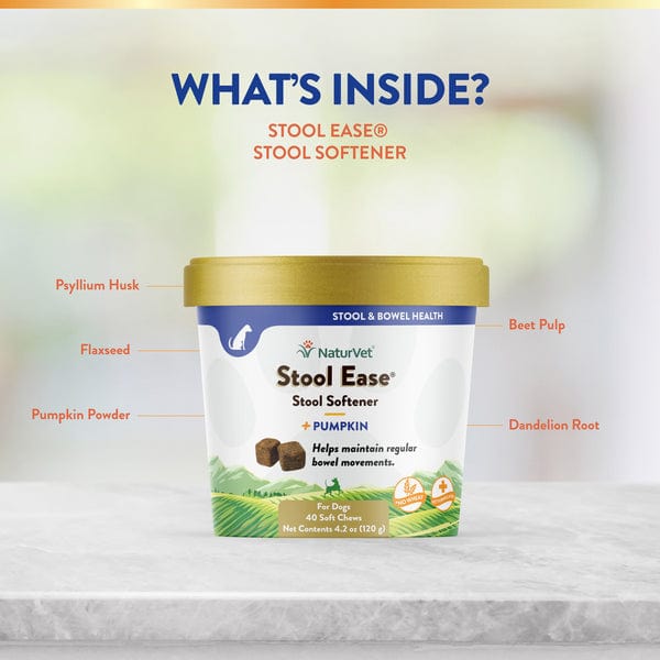 NaturVet Stool Ease (Stool Softener) Soft Chews For Dogs Petland Canada