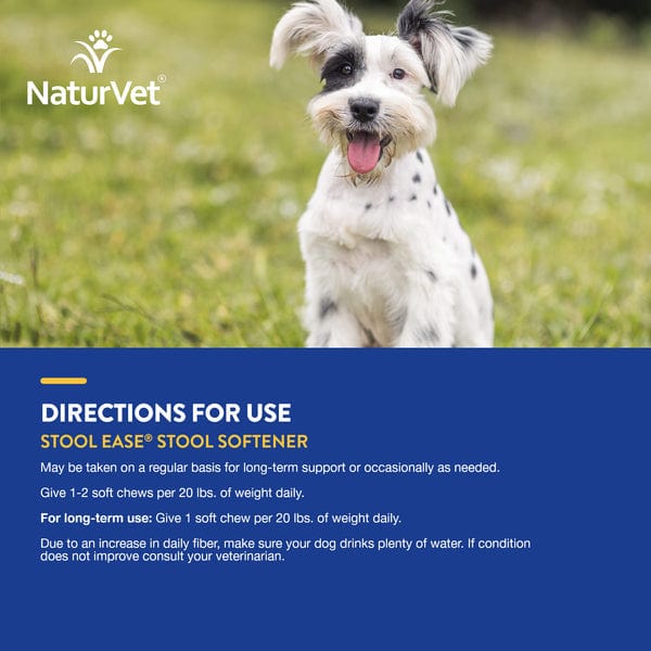 NaturVet Stool Ease (Stool Softener) Soft Chews For Dogs Petland Canada