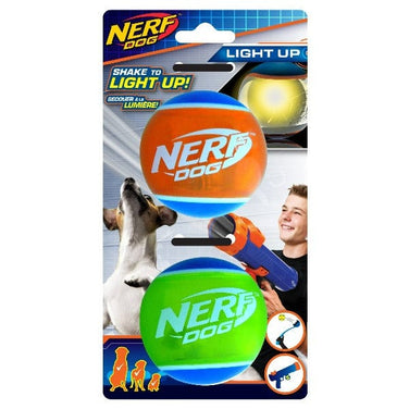 Nerf Dog Translucent Tennis Ball Blaster with 3 Balls New