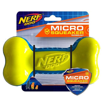 Nerf Dog Nerf Dog Micro Squeaker Bone Toy