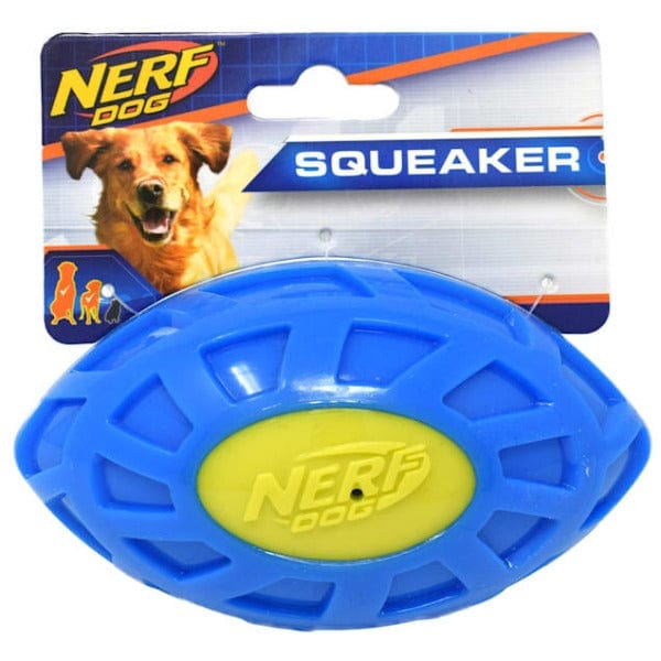 Nerf Dog SMALL Classic Squeak Football - Nerf Dog Toys