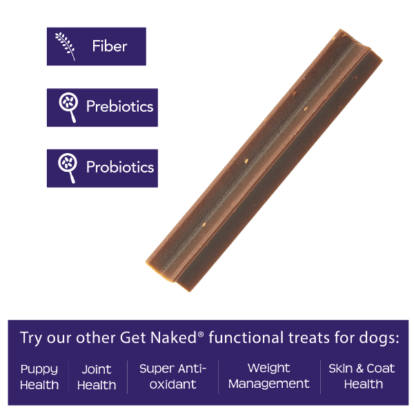 NPIC Get Naked Digestive Health Dog Dental Chew Sticks