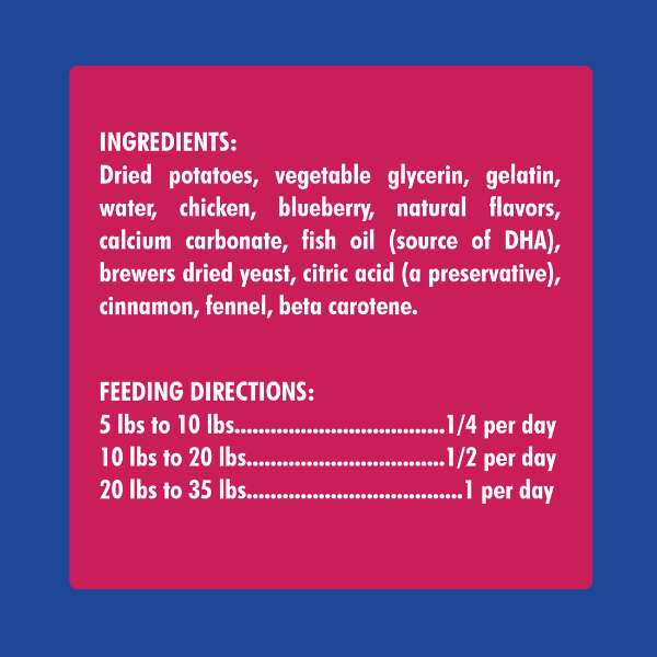NPIC N-Bone Grain Free Puppy Teething Rings Blueberry & BBQ Flavour