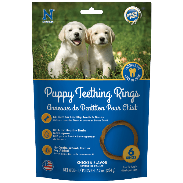 NPIC N-Bone Grain Free Puppy Teething Rings; Chicken Flavour
