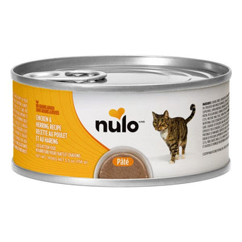 Nulo Nulo Chicken & Herring Pate Recipe Canned Cat Food, 5.5oz