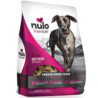Nulo Nulo Freestyle Beef Recipe with Apples Freeze-Dried Raw Dog Food